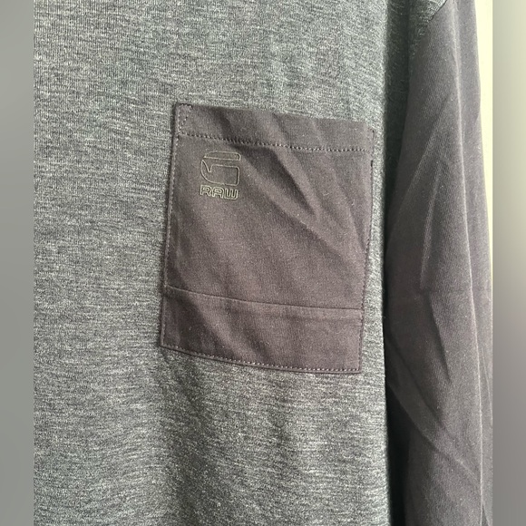 G-Star Long Sleeve Top Two Tone blue - Picture 3 of 5